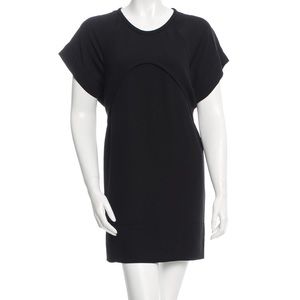 IRO black mini shift dress. Small.